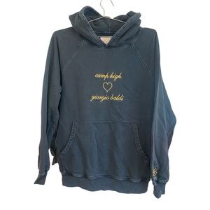 Camp High collective Giorgio Baldi Hoodie sweatshirt Medium Unisex Black rare